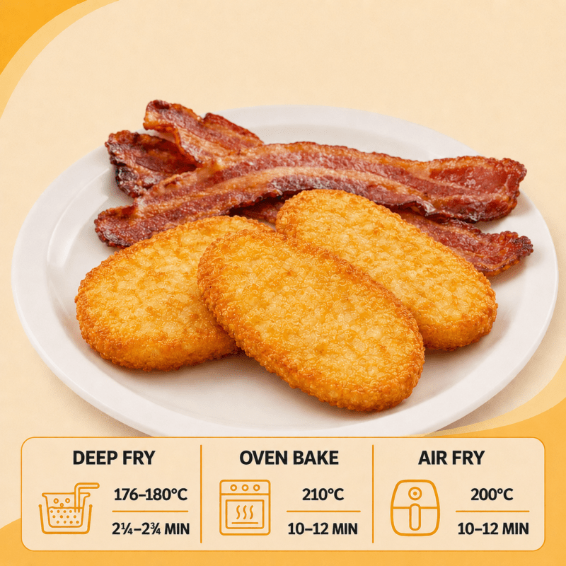 Oval Hash Brown